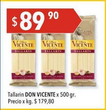 Hergo Don Vicente Tallarin x 500gr oferta
