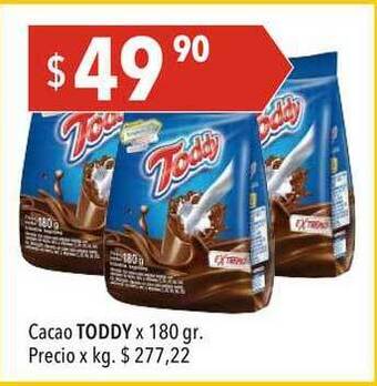 Hergo Toddy Cacao x 180gr oferta