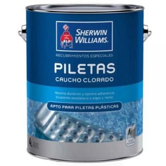 Pinturerías Rex Pintura piletas caucho clorado azul 4 lts sherwin williams oferta