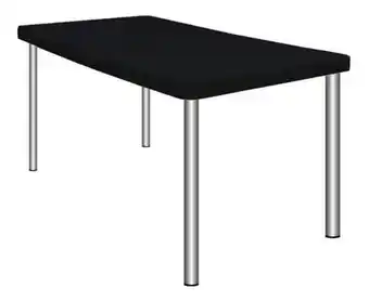 Monumental Hogar Masa garden life tokio con patas de caño negra 39/f427001 oferta
