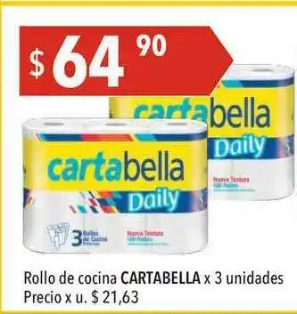 Hergo Cartabella Rollo De Cocina x 3un oferta