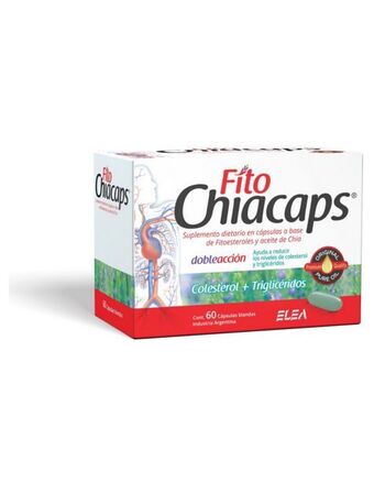 Farmacias Líder Fitochiacaps 60 capsulas a base de fitoesteroles y aceite de chia oferta