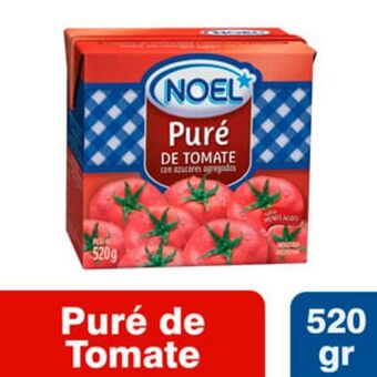 Supermercados Comodin Pure de tomate noel x 520 gr oferta
