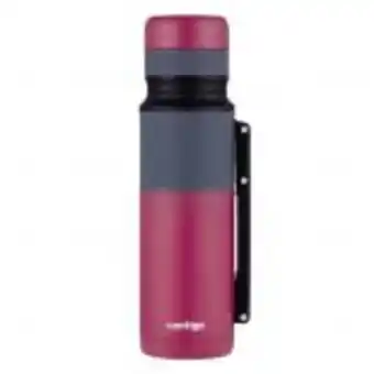 Novogar Termo contigo de acero inoxidable 1.1lts con manija dragon fruit oferta