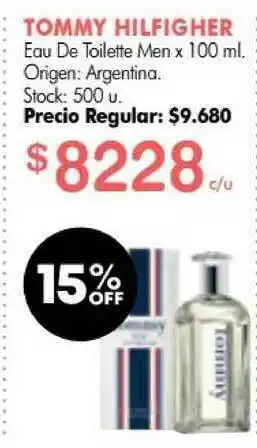Simplicity Tommy Hilfigher Eau De Toilette Men x 100ml oferta