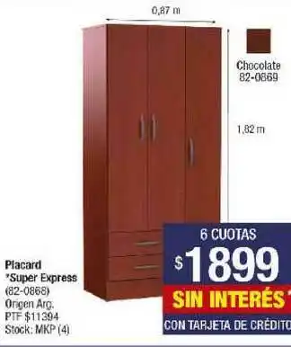 Placard Super Express