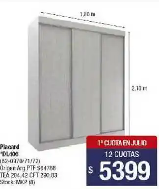 Lombardi Placard DL406 oferta