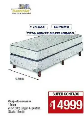 Lombardi Suavestar Conjunto Sommier Extra oferta