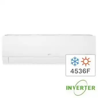 Frávega Aire acondicionado split frío/calor lg inverter 4536f 5275w s4-w18kl3aa oferta