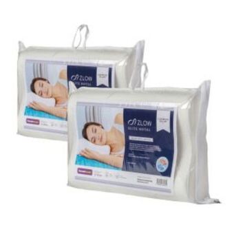 Promo 2x1 almohadas (60x40) zlow elite hotel visco cervical