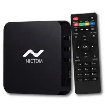 Frávega Convertidor smart tv box 1gb ram 4k android ios netflix series + control oferta
