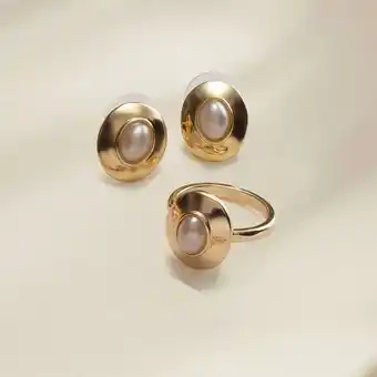 Avon Set diana x2 anillo y aros oferta