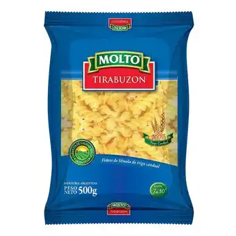 Cordiez Fideos tirabuzones sémola de trigo candeal molto 500 gr oferta