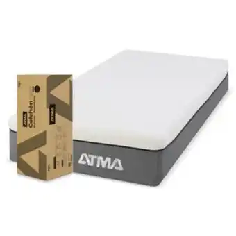 Frávega Colchon de espuma atma smooth top 1 plaza chmfst80x190 oferta