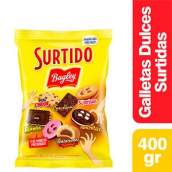 Supermercados Comodin Galleta surtido bagley x 390 gr oferta