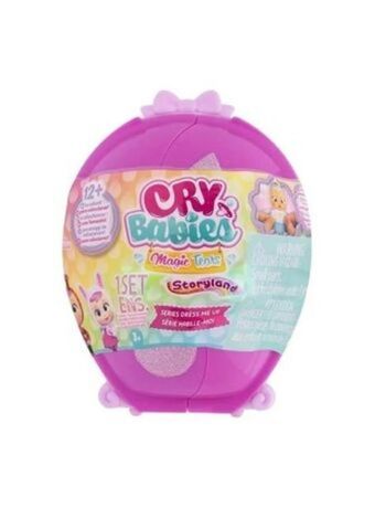 El Mundo del Juguete Huevito cry babies storyland lila original con accesorios oferta