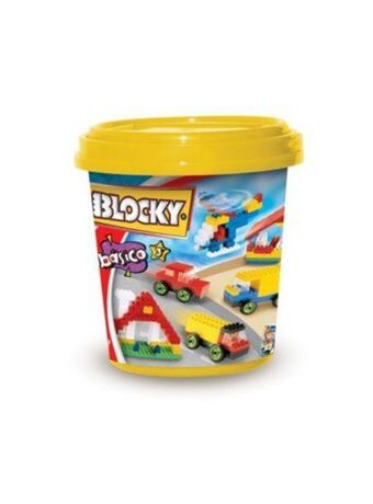 El Mundo del Juguete Blocky balde 200 piezas oferta
