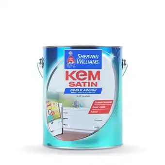 Prestigio Sherwin williams kem satin esmalte sintético satinado 4 lts oferta