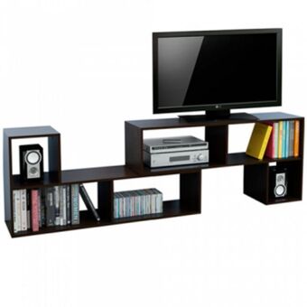 Tio Musa Rack tv 2 modulos centro estant mt6000 wengue oferta