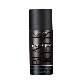 Avon Black suede| desodorante en aerosol oferta