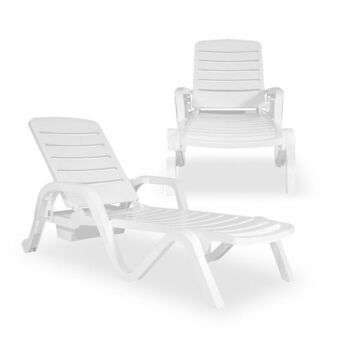 Prestigio Home combo 2 reposeras plegables toronto oferta