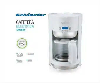 Monumental Hogar Cafetera kelvinator cmt630 oferta