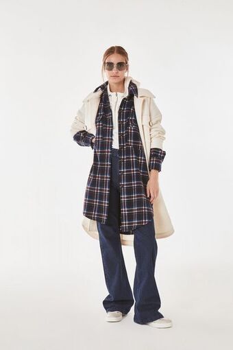 Vesna Camisa harvard azul oferta