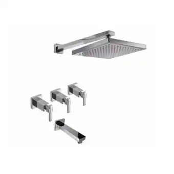 Merlino Griferia ducha baño geometry lever hidromet 2808 oferta