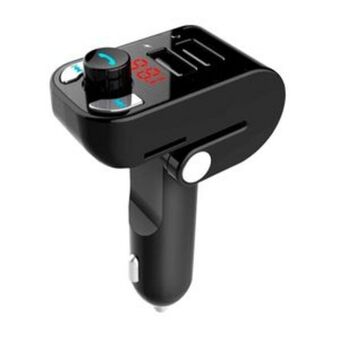 Frávega Transmisor fm nictom bf02 bluetooth receptor cargador usb manos libres oferta