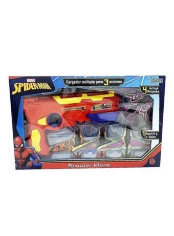El Mundo del Juguete Pistola lanza aviones spiderman premium incluye aviones oferta