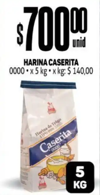 Makro Harina Caserita 0000 x 5 kg oferta