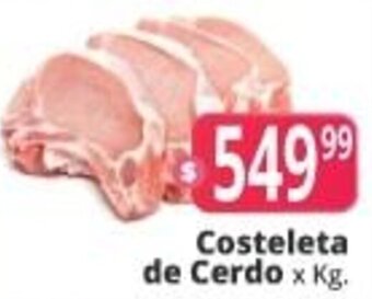 Autoservicio Capo Costeleta de Cerdo x kg oferta
