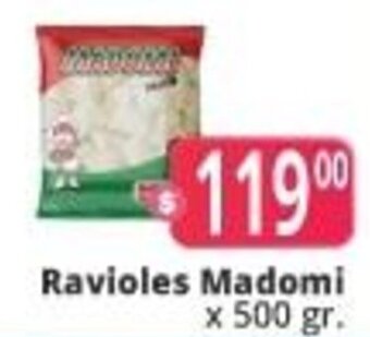 Autoservicio Capo Ravioles Madomi x 500 gr oferta
