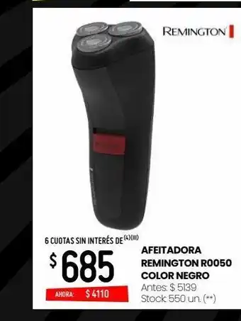 Changomas Afeitadora remington oferta