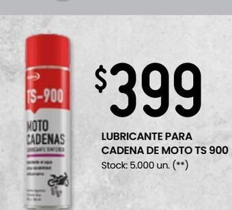 Changomas Lubricante para cadena de moto ts 900 oferta