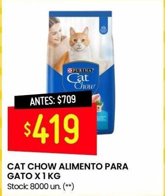 Changomas Alimento para gatos cat chow oferta