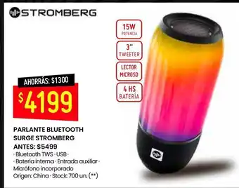 Changomas Parlantes bluetooth stromberg oferta