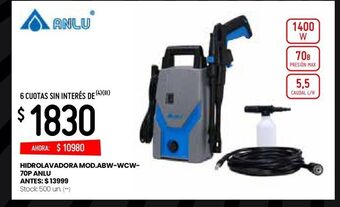 Changomas Hidrolavadora anlu oferta
