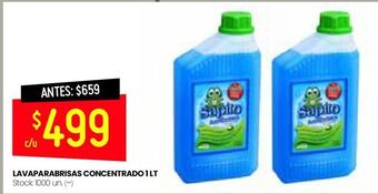 Changomas Lavaparabrisas concentrado 1l oferta