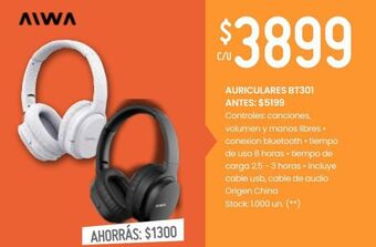 Changomas Auriculares bt301 oferta