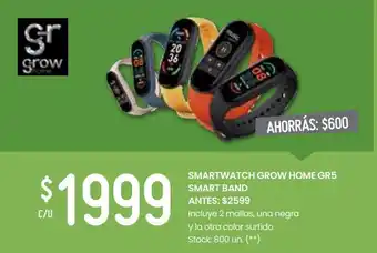 Changomas Smartwatch grow home gr5 oferta