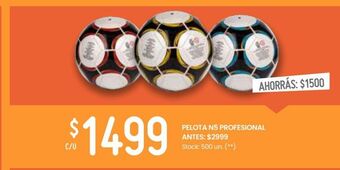 Changomas Pelota n5 profesional oferta