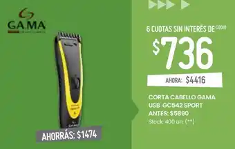 Changomas Corta cabello gama oferta