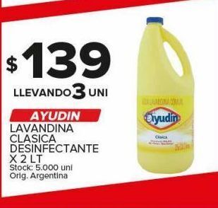 Carrefour Maxi Lavandina ayudin oferta