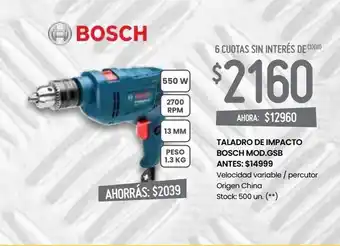 Changomas Taladro de impacto oferta