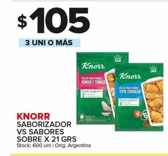 Carrefour Maxi Saborizador knorr oferta