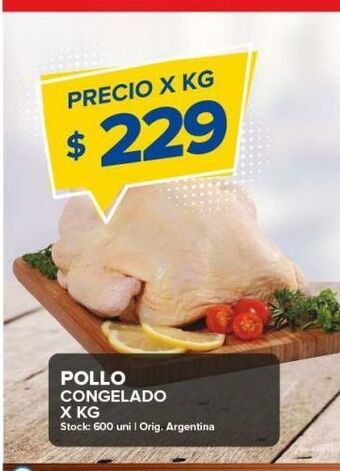 Carrefour Maxi Pollo congelado x kg oferta
