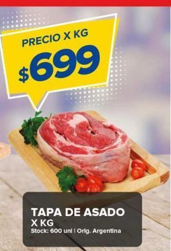 Carrefour Maxi Tapa de asado x kg oferta