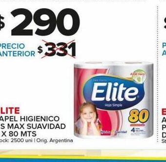Carrefour Maxi Papel higiénico elite oferta
