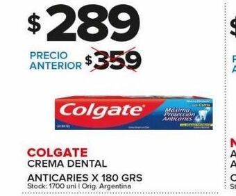 Carrefour Maxi Crema dental colgate oferta